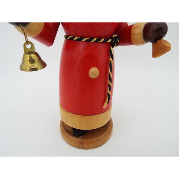 Erzgebirgische Handarbeit Germany Wooden Santa Figurine - Picture 9 of 11